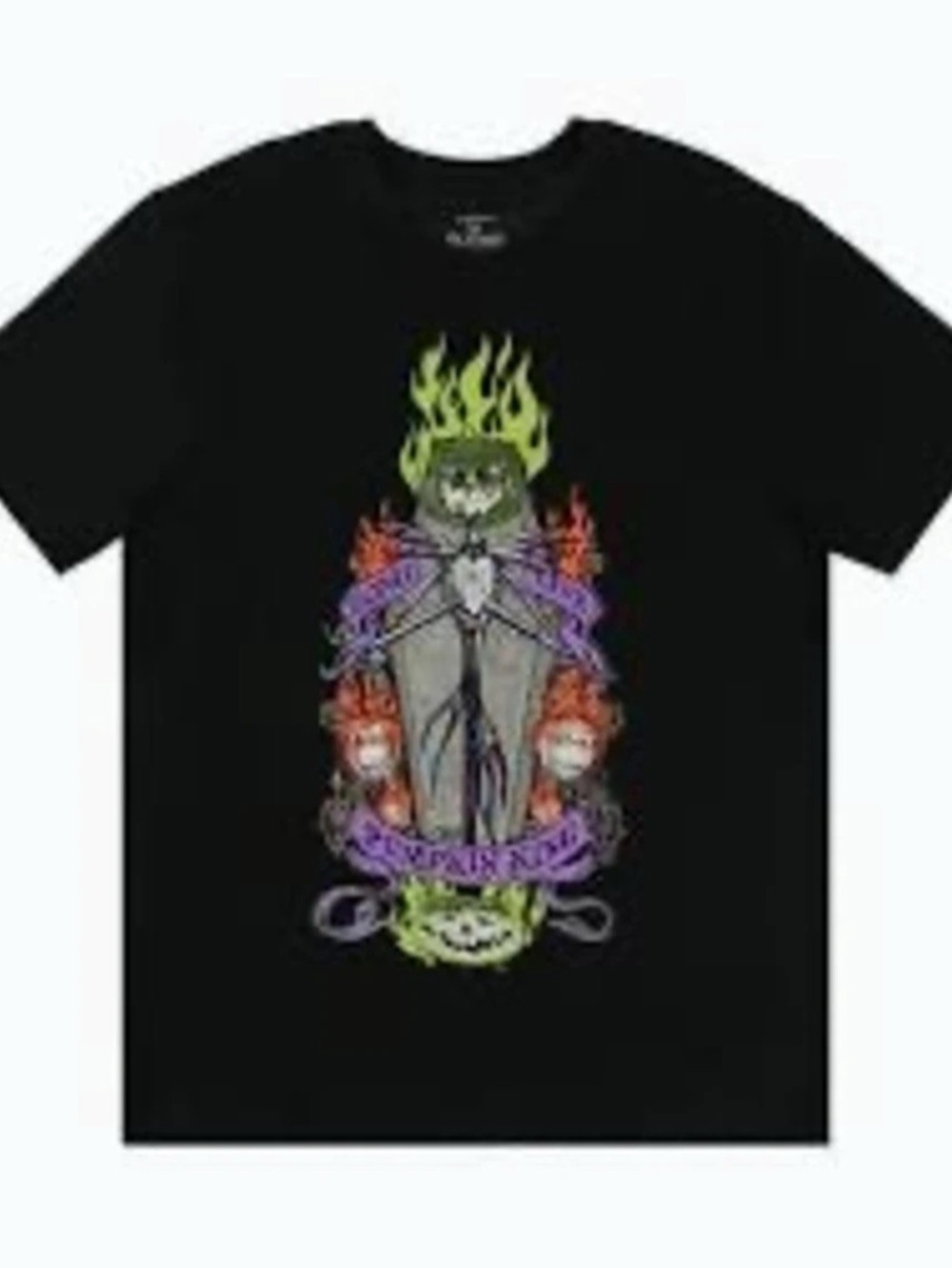 Nightmare Before Christmas Pumpkin King Tee XL NWT